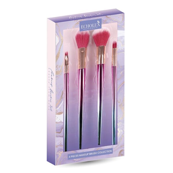 4 piece makeup brush set