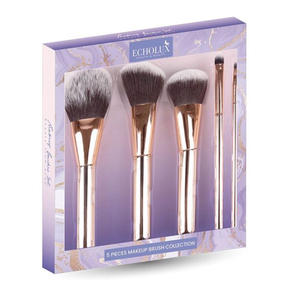 5 pieces makeup brush collection